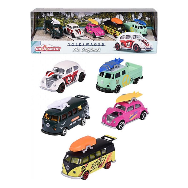 Volkswagen The Originals Fusca Kombi Surf 1:64 Majorette