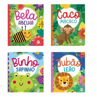Kit Livros Cartonados Coleção Leia com Alegria