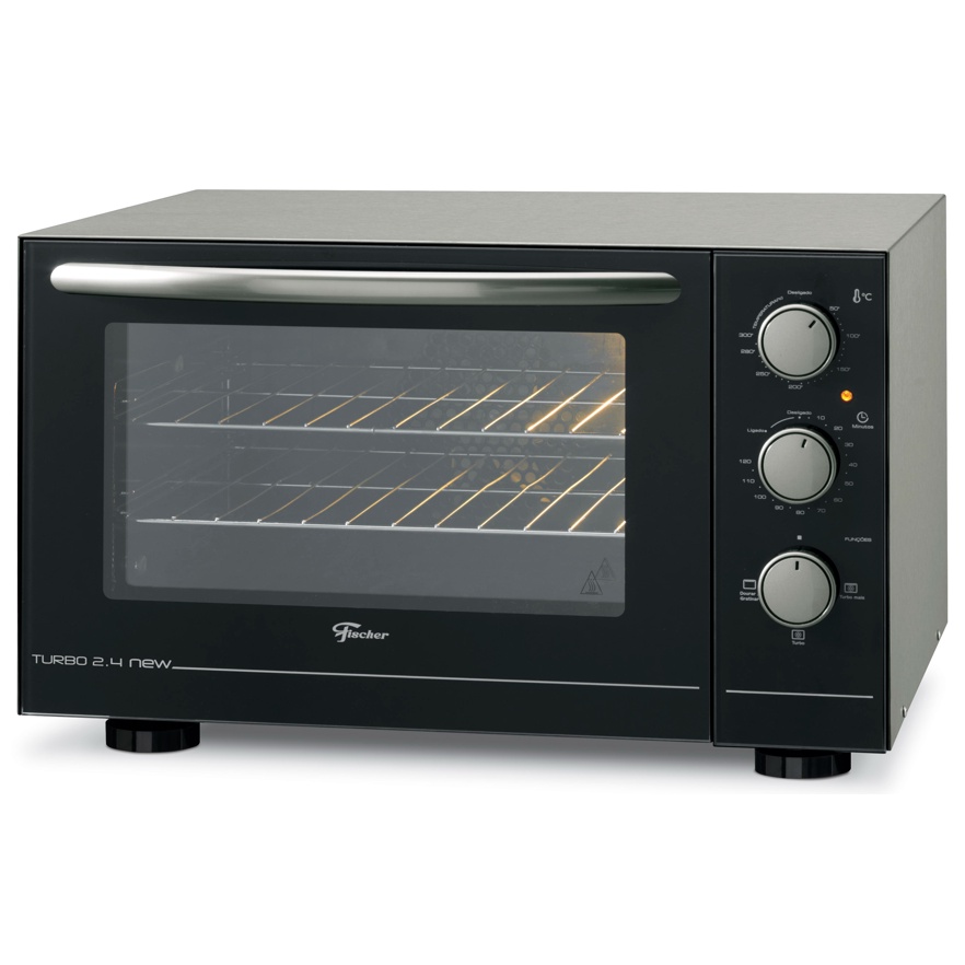 FORNO ELETRICO FISCHER TURBO 2.4 NEW BANCADA 48L 220V