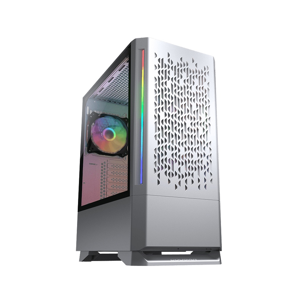 Gabinete Gamer Cougar MX430 Air RGB White MidTower USB 3.0