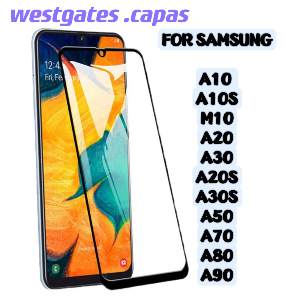 Pelicula 3D Vidro Compativel Samsung A10/A10S/M10 A20 A30 A20S A30S A50 A70 A80 A90