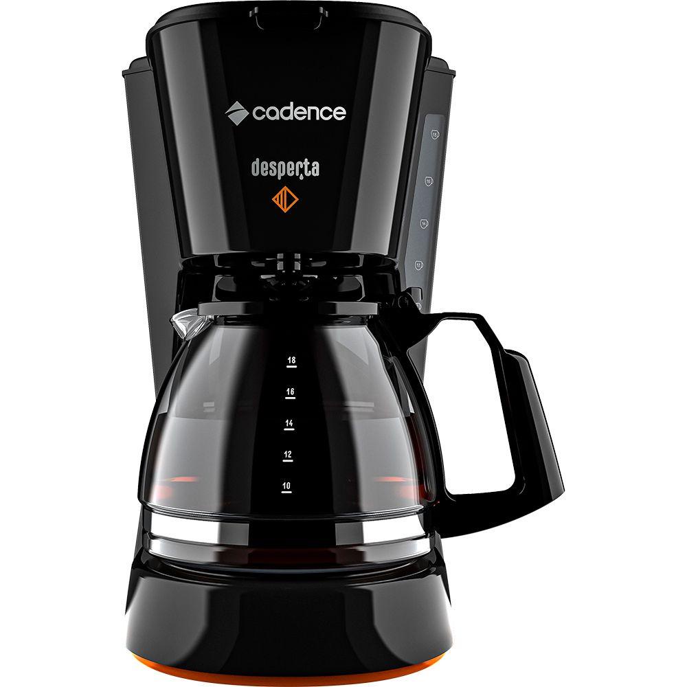 Cafeteira Elétrica Cadence CAF338 Desperta Contrast Preta em Oferta na Shopee