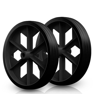 Jogo Par De Roda Para Carrinho De Feira Carriola Reforçado 15cm em Oferta na Shopee