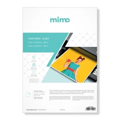 Papel Fotográfico Brilho - Mimo - 230 g - A4 - 50 Fls