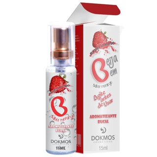 Aromatizador Bucal Com Propolis Beija Bem Morango Dokmos