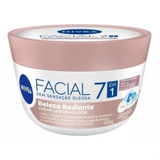 NIVEA Hidratante Facial Beleza Radiante 7 em 1 - 100g