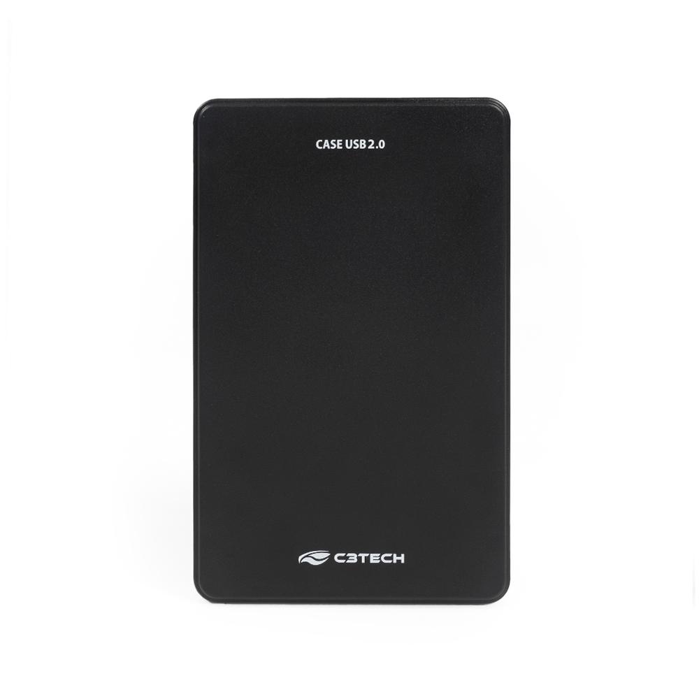 Case Gaveta para HD Externo 2,5" USB 2.0 C3Tech CH-210BK