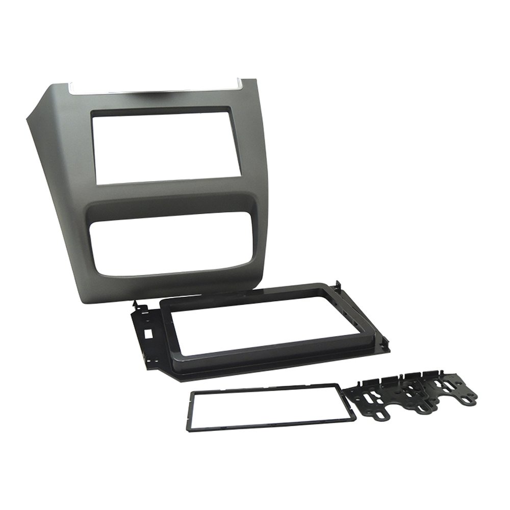 Moldura 2 Din VW Fox, Spacefox, Spacecross, Crossfox G3 - Grafite