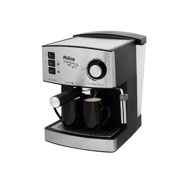 Cafeteira Expresso Philco Coffee Express 15 bar 110v Escorrega o Preço