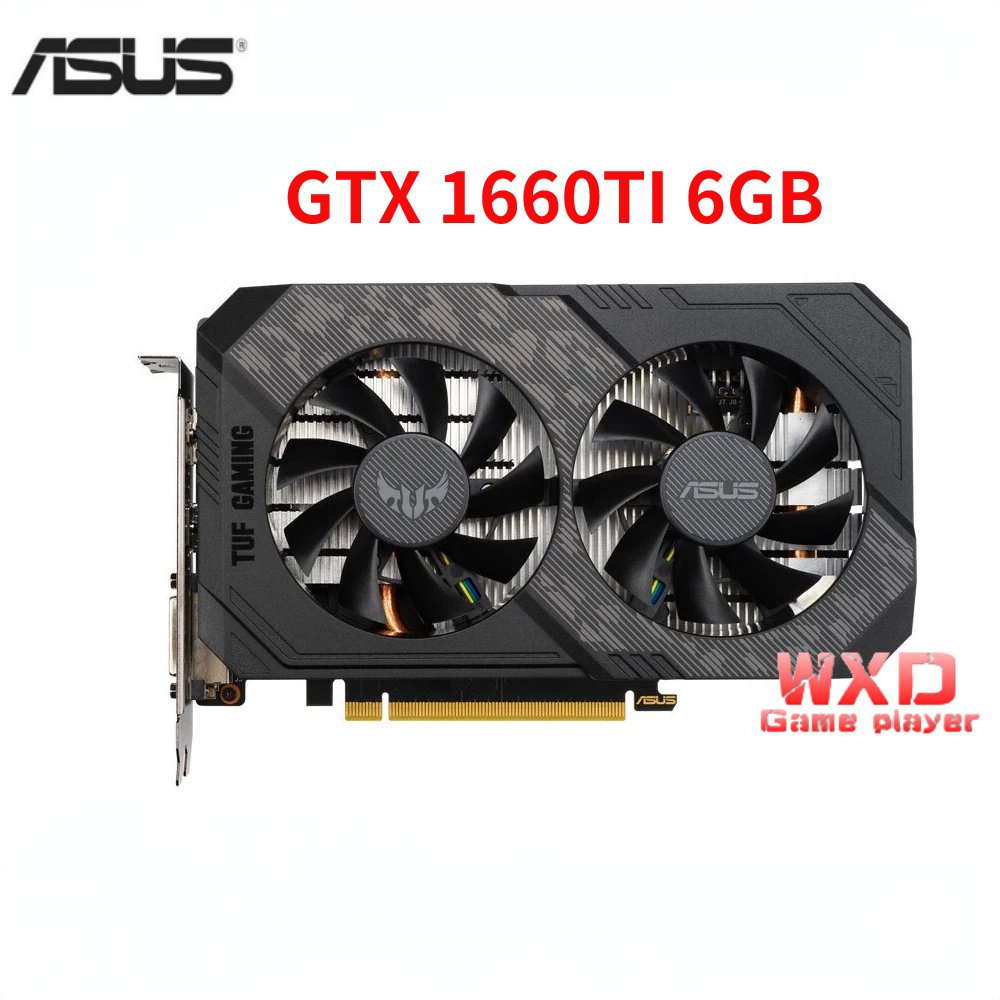 Placa Gráfica ASUS GTX 1060 960 750 ti 1070 1660 1650 1050 2-3-5-6GB Cartões De Vídeo GPU SALE RTX