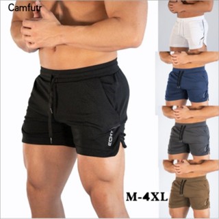 Mais Tamanho Homens Jogger Shorts Esportivos De Exercício Rápida Secagem Ginásio De Treino Calças Curtas Fitness Seluar Pendek Lelaki