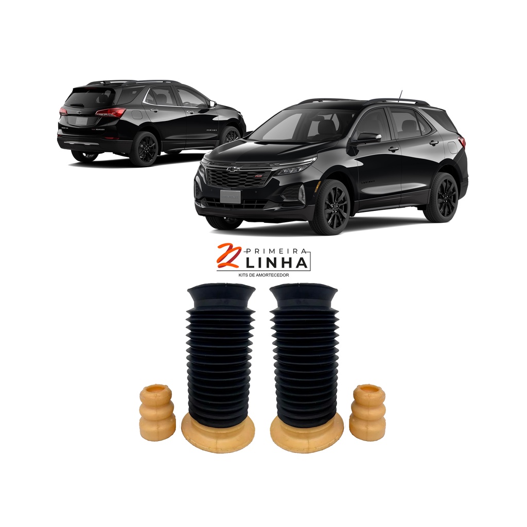 Kit Batente Coifa Suspensão Dianteira Equinox 2020 2021 2022