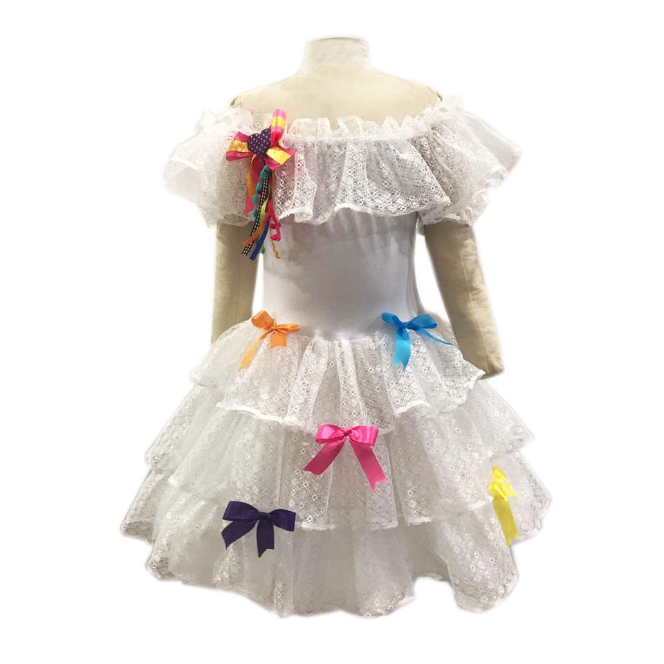 Vestido Festa Junina Infantil Noivinha- São João - 739