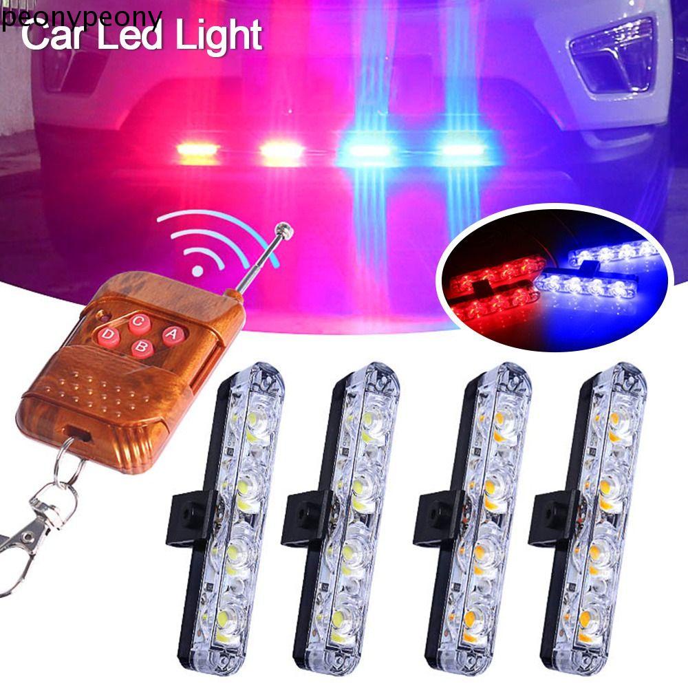 Luz Sinalizadora De Emergência Da Polícia PEONY Car Led Sem Fio