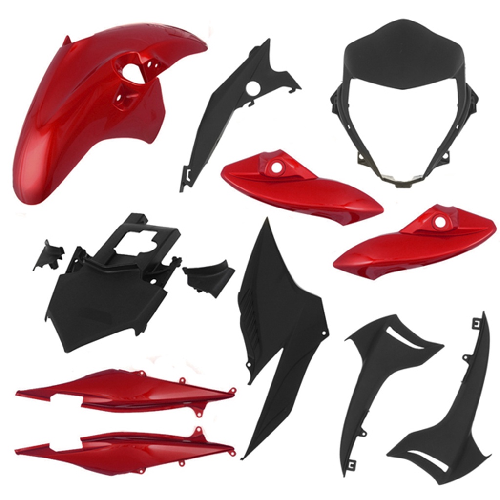 Kit Carenagem 9 Peças Cromo Forte Cb 300R 2010/12