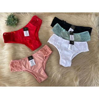 Lingerie Calcinha Tanga Bell Emile Renda Conforto Revenda Roupa Feminina Cl016