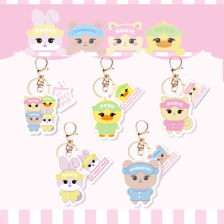 Kpop Blackpop Blackpink Lisa Rose Jennie Jisoo Pink Ink Cartoon Personagem Chaveiro Acrílico Porta-Chaves Charme em Oferta na Shopee