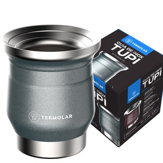 Cuia Térmica Inox Tupi 250ml Cinza Tereré Chimarrão Termolar em Oferta na Shopee