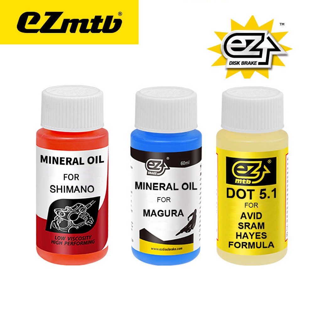 Newboler Ezmtb Óleo Mineral Hidráulico Bicicleta Sistema De Freio 60ml Fluido Para , SHIMANO , SRAM , MAGURA , Avid , Tektro , Série MTB De Estrada