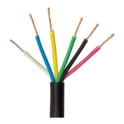 CABO PP DE COMANDO Flexivel PRETO 6X1,50 MM 15 METROS