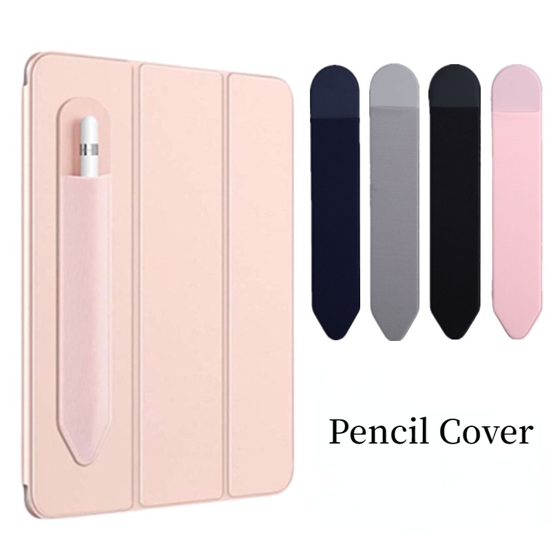 Capa De Lápis Para Apple Pencil 2 1 Stick Holder iPad Cover Adesivo Mesa Touch Pen Pouch Bolsas Sleeve Case