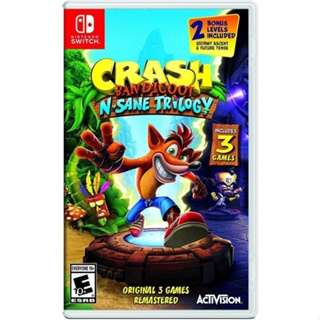 Crash Bandicoot N Sane Trilogy Switch Midia Fisica em Oferta na Shopee