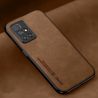 Capa De Silicone TPU Padrão Simples Para Xiaomi POCO M4 X4 Pro Nota11 4G Couro Pu Redmi 10 Nota 11