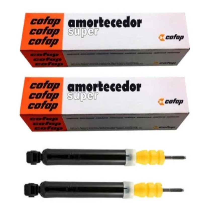 Par Amortecedor Traseiro Corsa Wind Classic Wagon Celta Prisma 1995 1996 1997 1998 1999 2000 2000 2001 2002 2003 2004 2005 2006 2007 2008 2009 2010 2010 2011 2012 2013 2014 Original Cofap