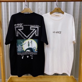 Camiseta T-shirt Unissex Algodão Off White O Estranho Mundo de JackECR2 Envio Rapido
