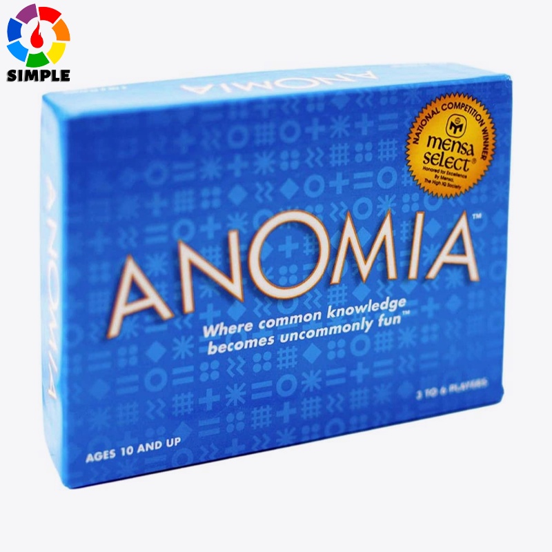 Anomia Card Game - Best Party Games. Super Fun Game for Families, Teens, and Adults