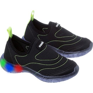 Tênis Masculino Infantil Menino Calce Fácil Com Led Camin em Oferta na Shopee