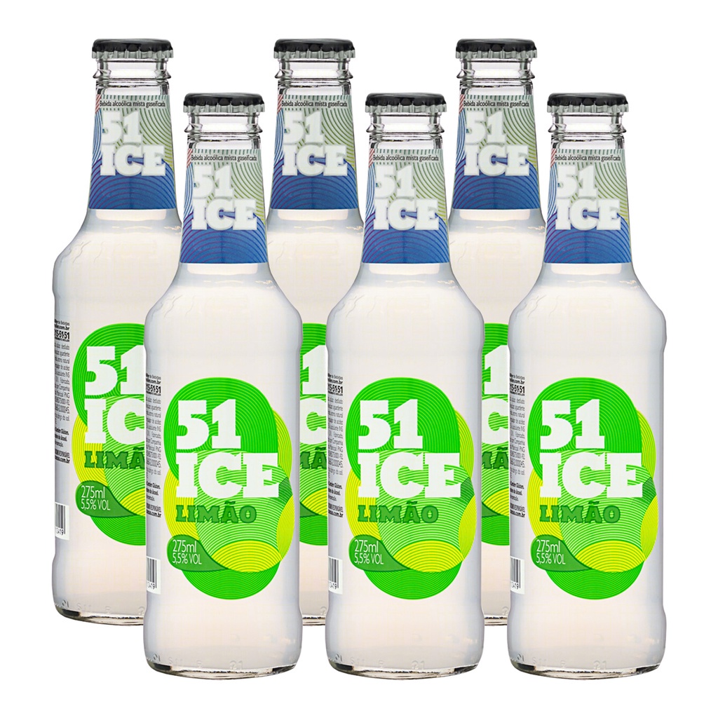 KIT 06 ICE 51 LIMAO 275ML