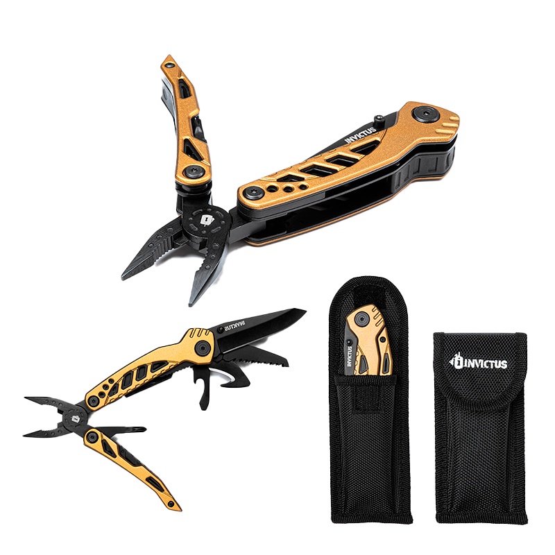 Multitool Narvik Invictus Profissional Alicate Multiuso 7 Funções