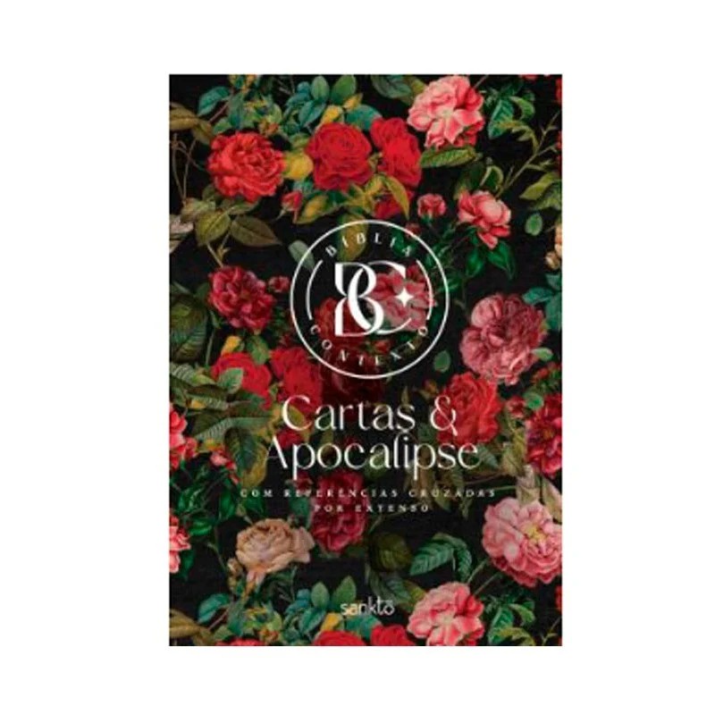 Bíblia Contexto | Cartas e Apocalipse | NVT | Capa Dura | Floral em Oferta na Shopee