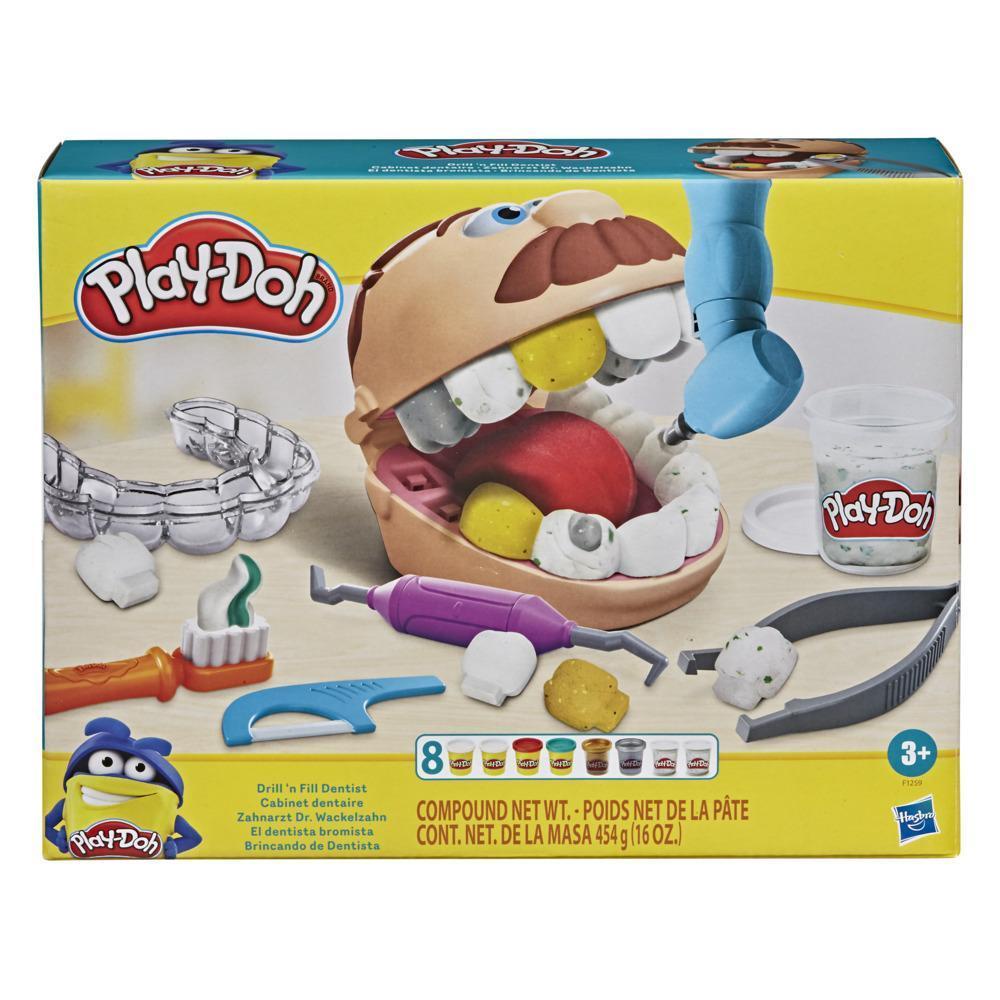 Massinha Play-Doh Playset Brincando de Dentista Mini Hasbro