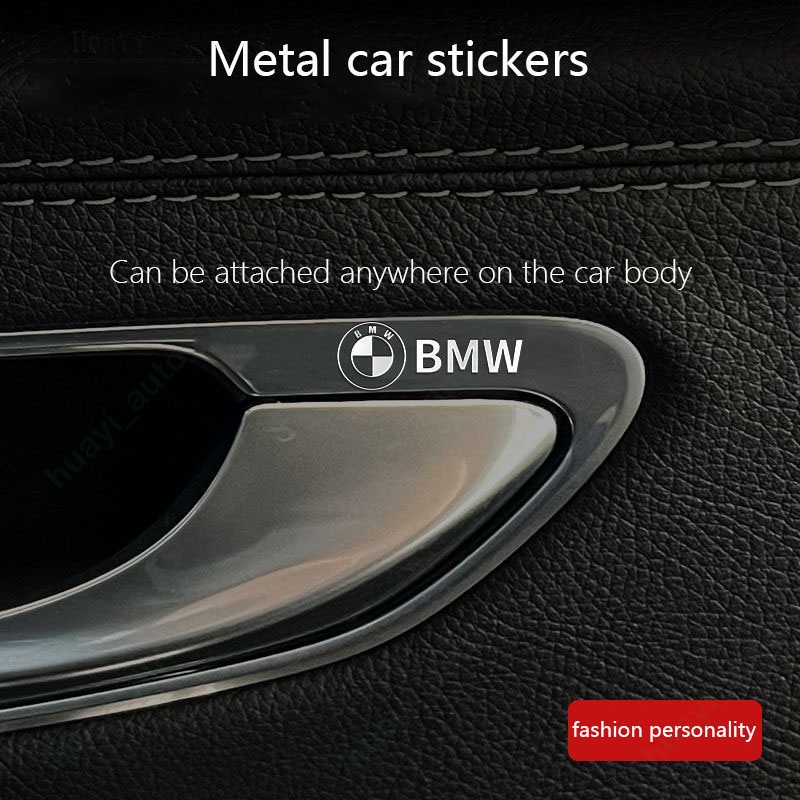 Metal car sticker badge decoration high-end distinguished for Bmw F20 F21 F40 E90 F30 G20 E60 F10 F18 G30 G38 F01 G11