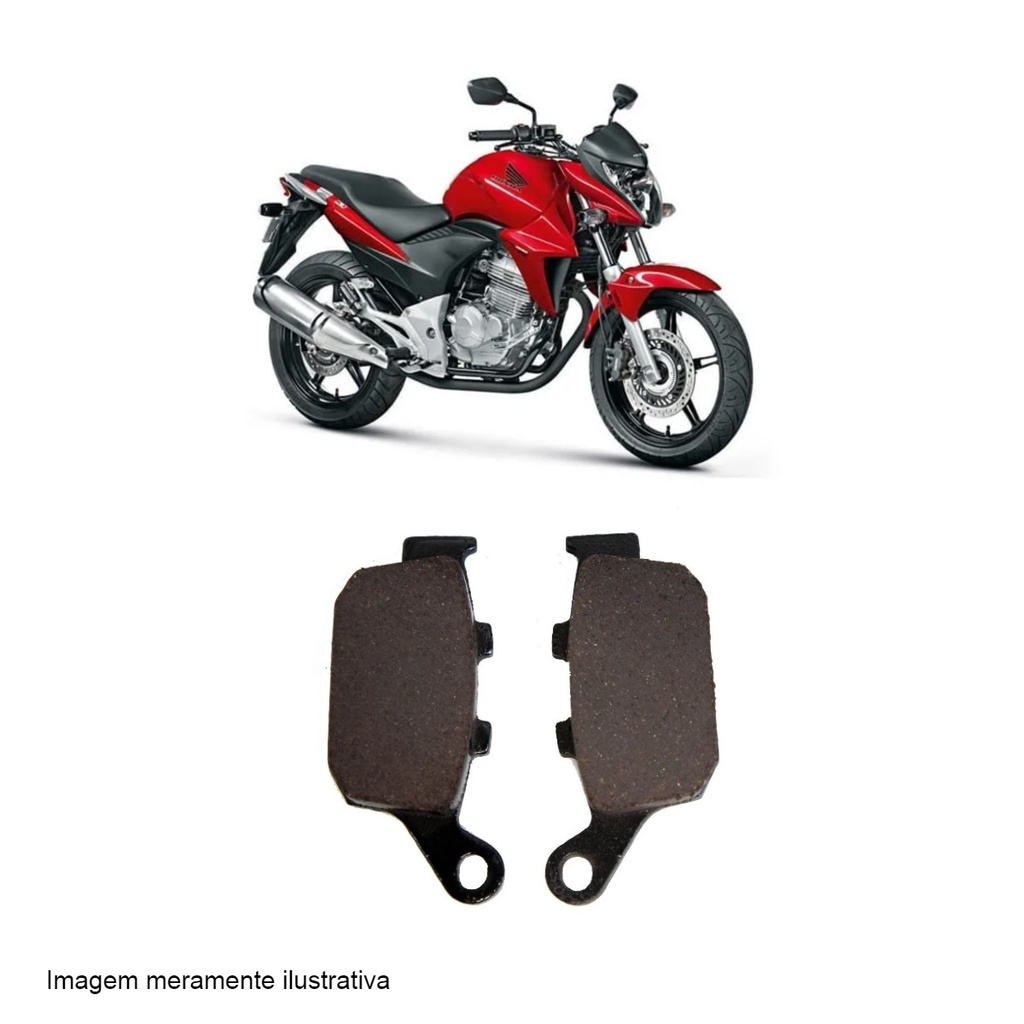 Pastilha de Freio Moto Honda CB 300/CBR 250R/X-ADV Cobreq - N 1617 em Oferta na Shopee