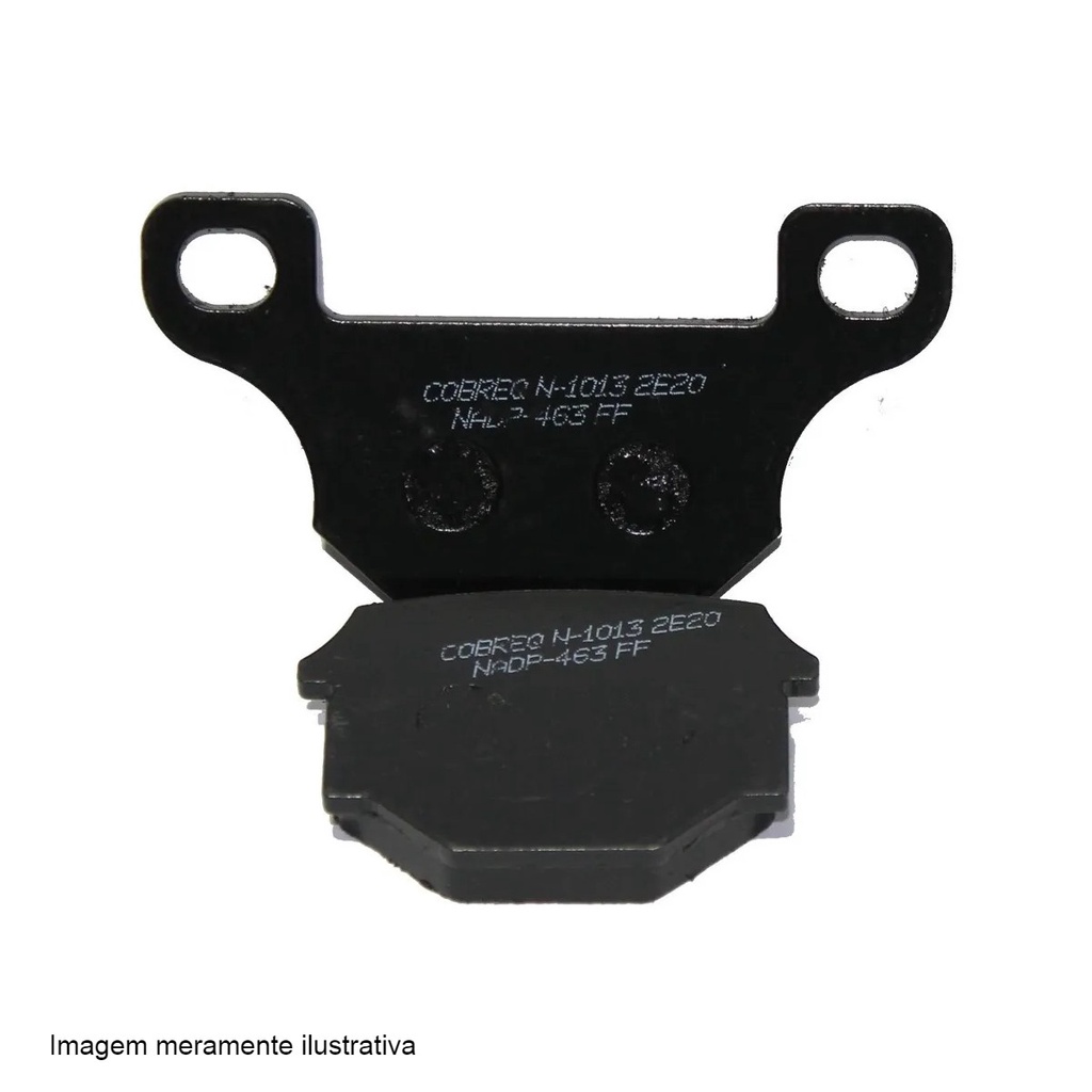 Pastilha de Freio Moto Agrale/Dayun/Kasinski/FYM/Sigma/Susuki/UM/Traxx/Brandy Cobreq - N1013