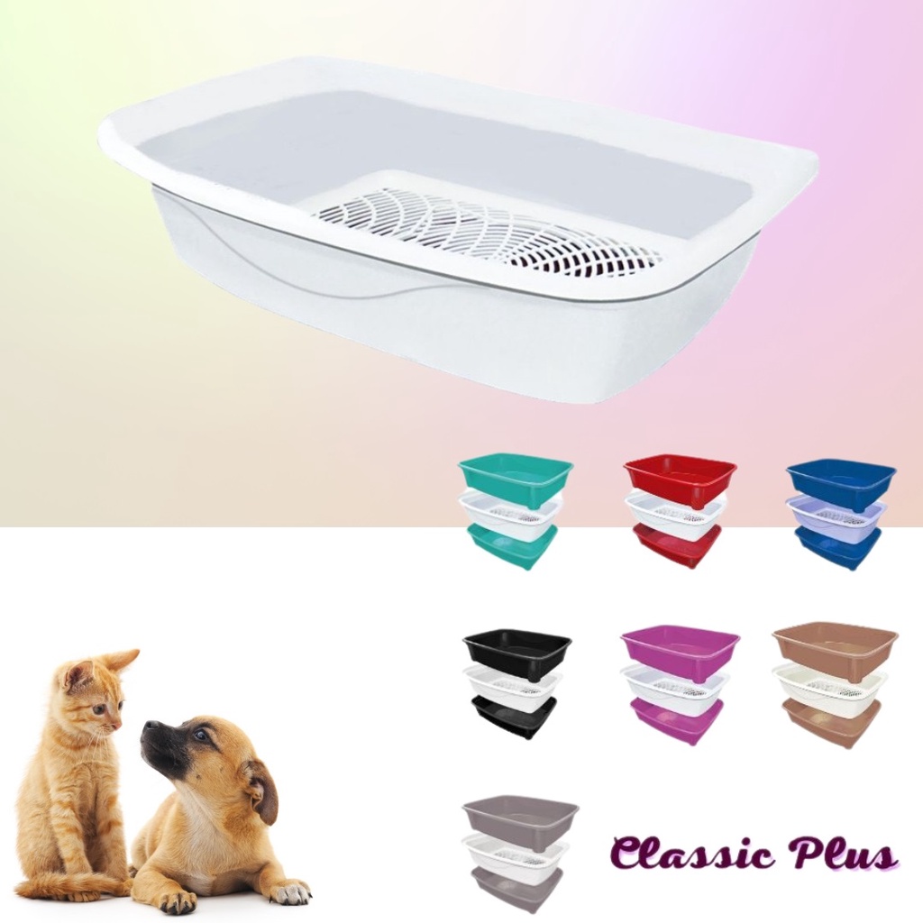 Peneira Plástica Furacão Pet Banheira Classic Plus Branco Avulsa