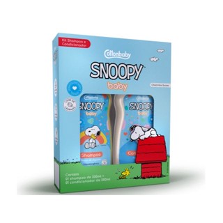 Kit Shampoo e Condicionador Cottonbaby Snoopy Suave