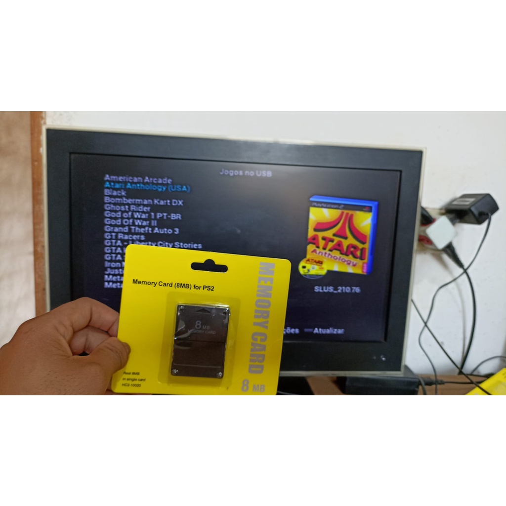 Memory Card Com OPL última versão do OPL lê jogos em EXFAT - Escorrega ...
