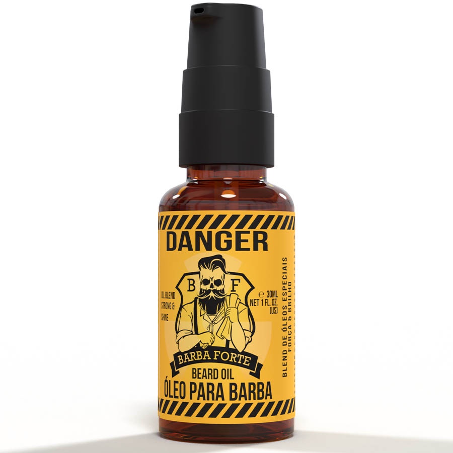 Óleo para Barba Danger Força e Brilho 30mL Barba Forte