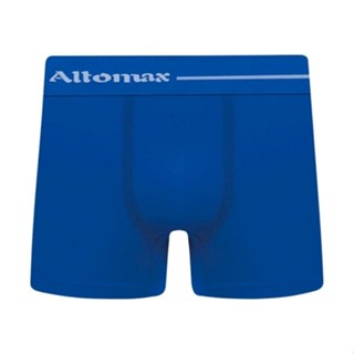 Cueca Boxer Altomax Microfibra Lisa Sem Costura