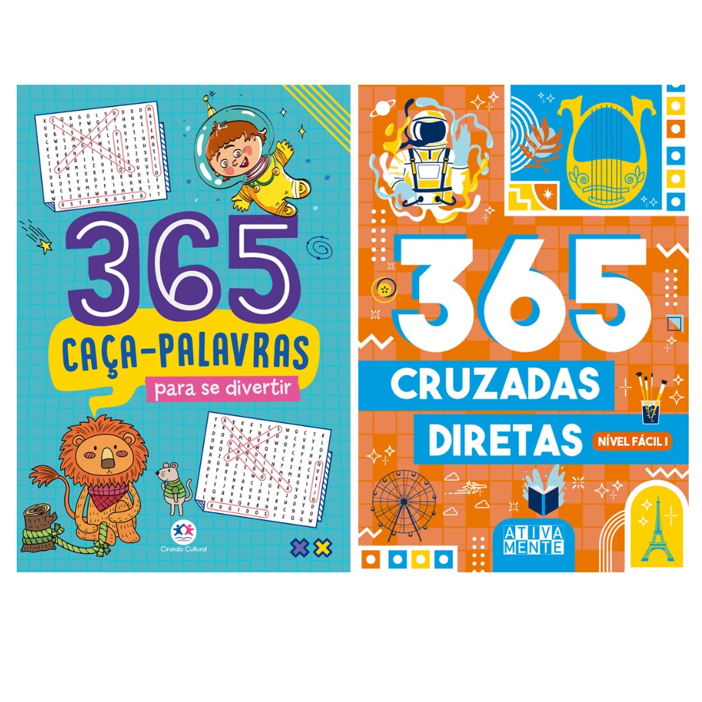Kit Livros 365 para se divertir