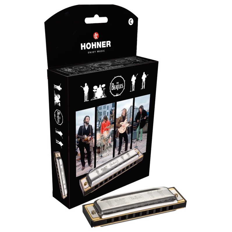 Gaita de Boca Diatônica Hohner Beatles C em Do