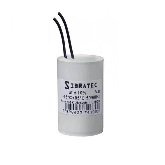 CAPACITOR PERMANENTE COM CABO 2,00 UF/250V