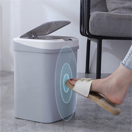 Lixeira com Sensor Inteligente Automática 16 Litros banheiro