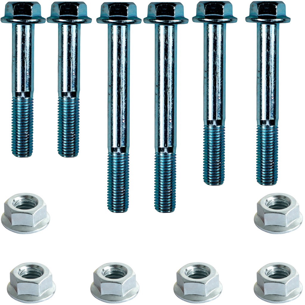 Kit parafusos suporte motor CG125 Fan 2009 a 2018 Fixação motor Chassi