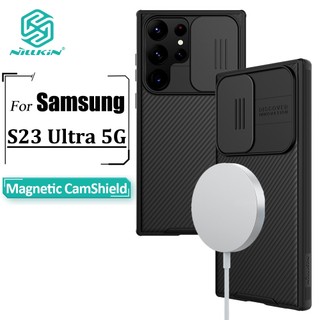 Capa Magnética Nillkin CamShield Pro Samsung Galaxy S23 Ultra Proteção Deslizante De Luxo Traseira À Prova De Choque em Oferta na Shopee