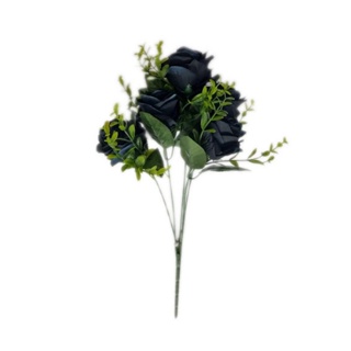 Buquê Rosa Preto Artificial Casa Decoração P/Casamento 40CM em Oferta na Shopee